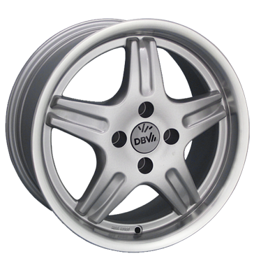 tyre - 7x15 4x100 ET38 DBV California silber silber lackiert Car racing Rims / Alu Artec motorcycle tyre