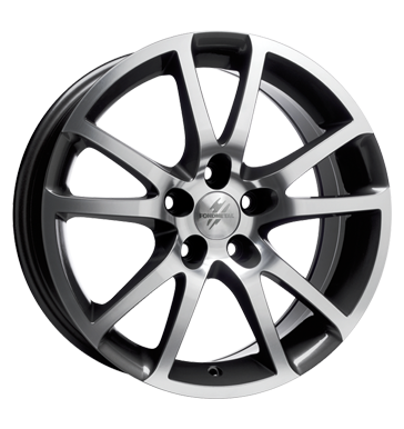 tyre - 7x16 5x98 ET28 Fondmetal 7400 grau / anthrazit titanium polished Commercial vehicle parts Rims / Alu Special offers Steel wheels tyre