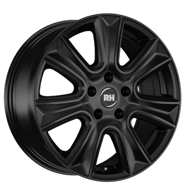 Rim 10x22 5x114.3 ET35 RH NAJ II racing schwarz lackiert